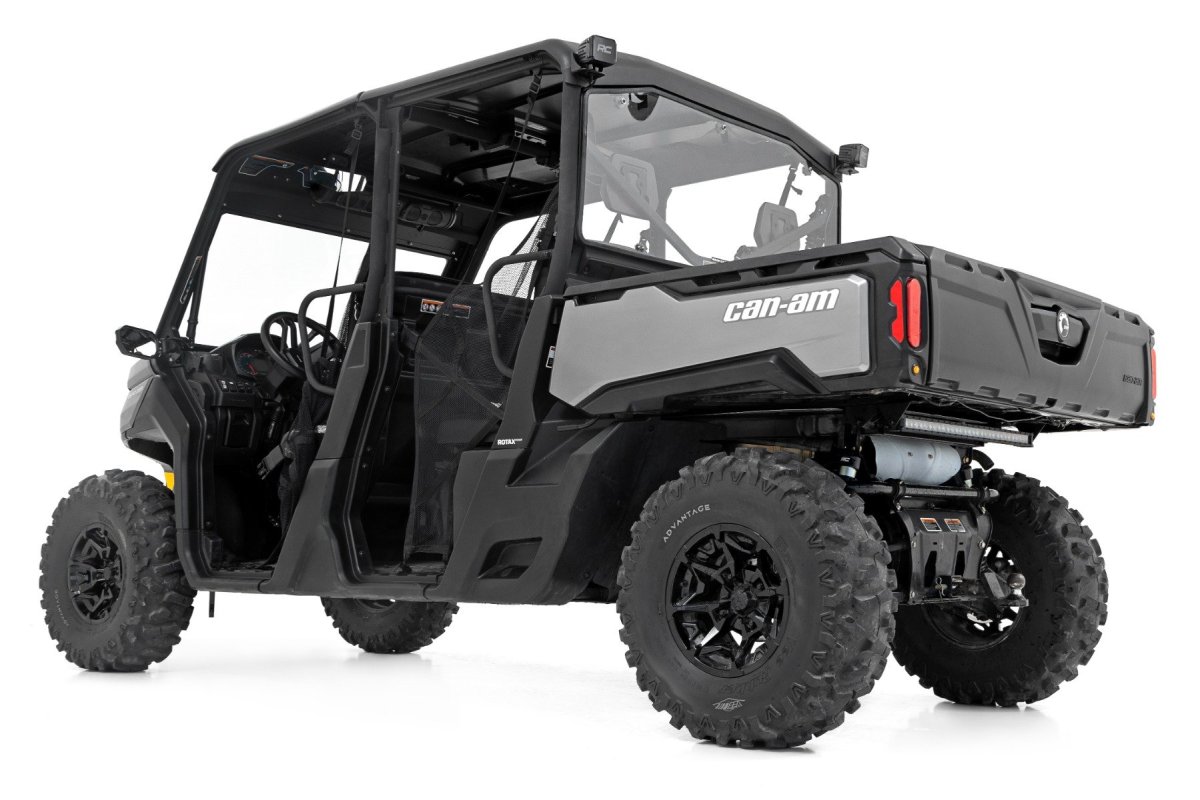Can-Am Defender XT HD10 Rear Cab Panel - Rough Country - Scratch Resistant - '16-'21